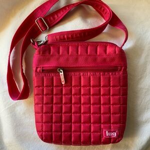 lug hot pink quilted 'Skipper' crossbody bag/purse